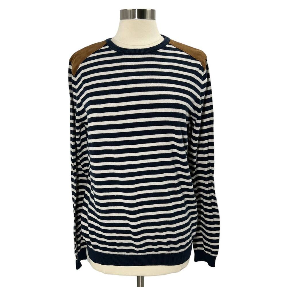 H&M Long Sleeve Striped Top SZ MD